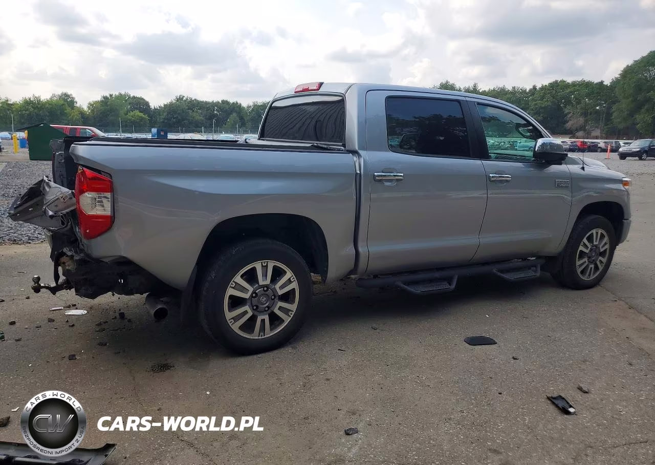 2018 Toyota Tundra Platinum VIN:5TFAW5F15JX747635 - 3