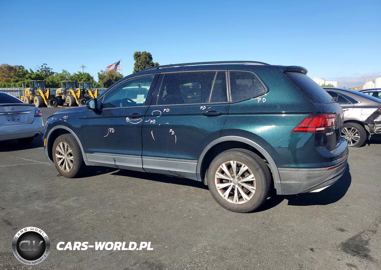 2018 Volkswagen Tiguan S VIN:3VV1B7AX5JM109668 - 2