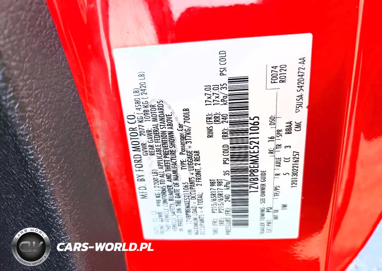 2014 Ford Mustang VIN:1ZVBP8EMXE5211065 - 12
