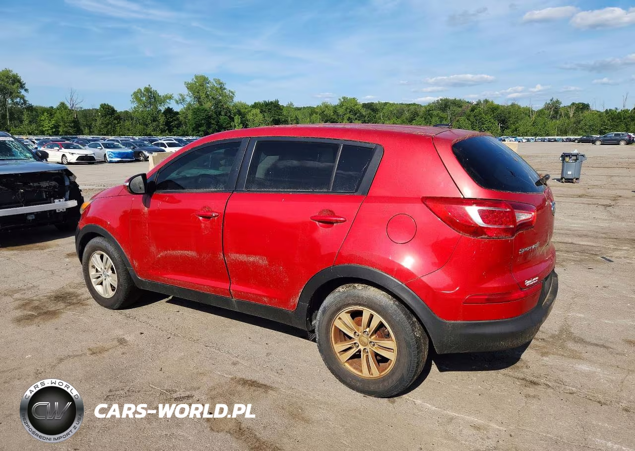 2011 Kia Sportage Lx VIN:KNDPBCA26B7098570 - 2
