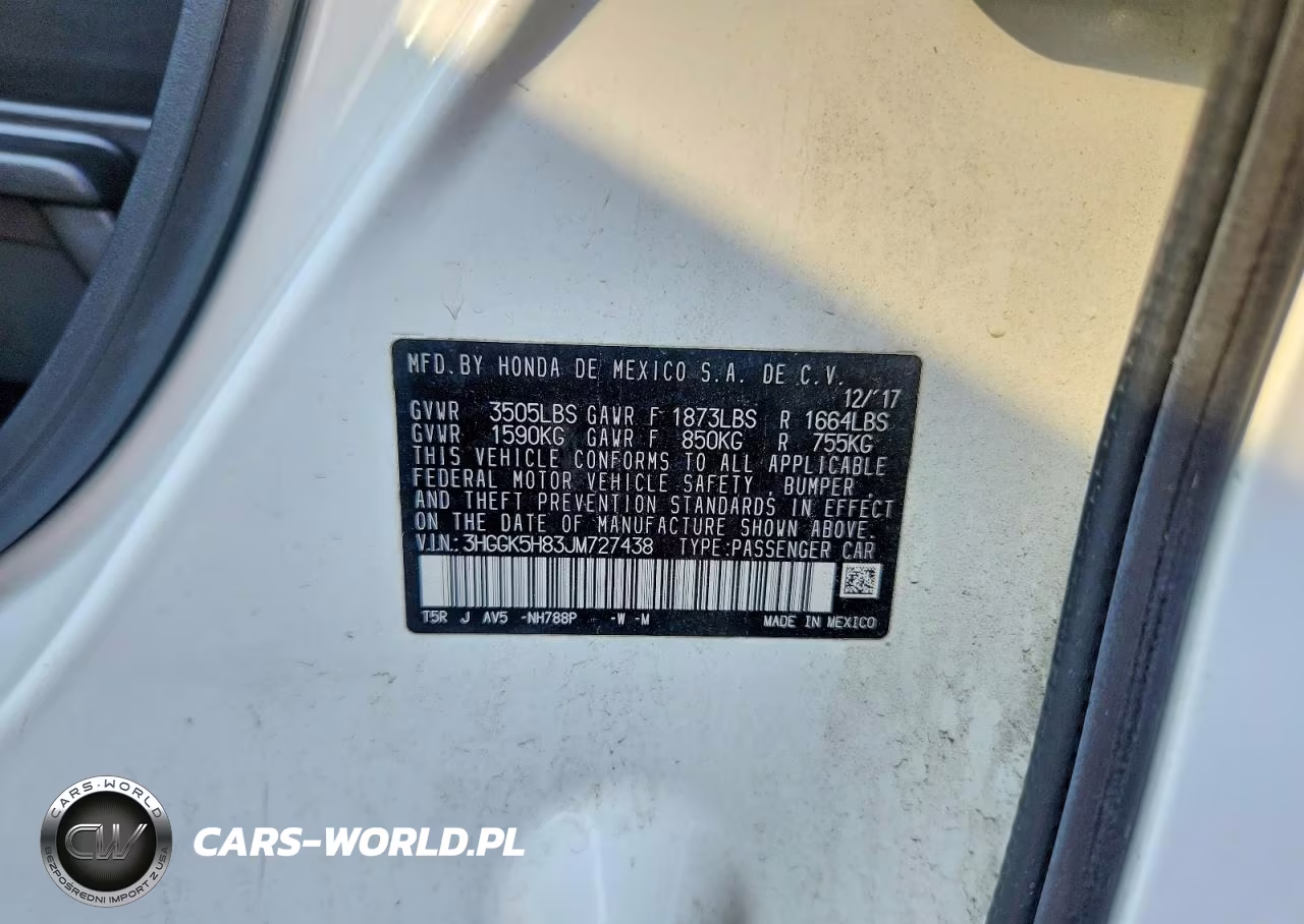 2018 Honda Fit Ex VIN:3HGGK5H83JM727438 - 12