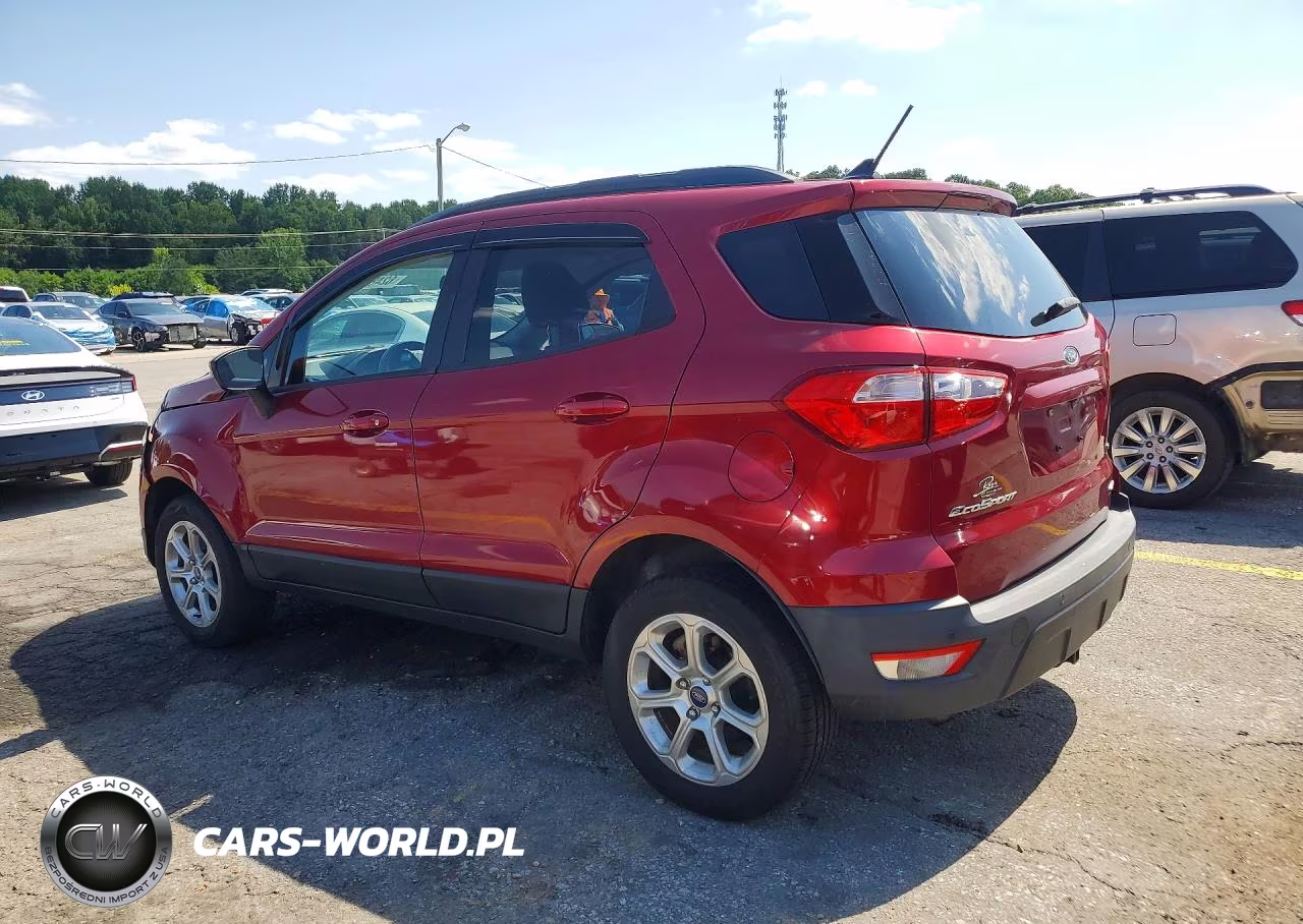 2019 Ford Ecosport Se VIN:MAJ6S3GL4KC281183 - 2