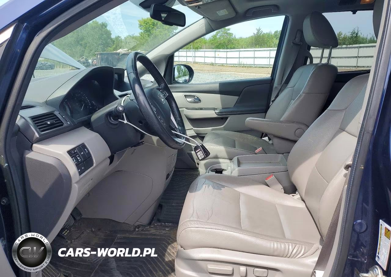 2014 Honda Odyssey Touring VIN:5FNRL5H96EB088740 - 7