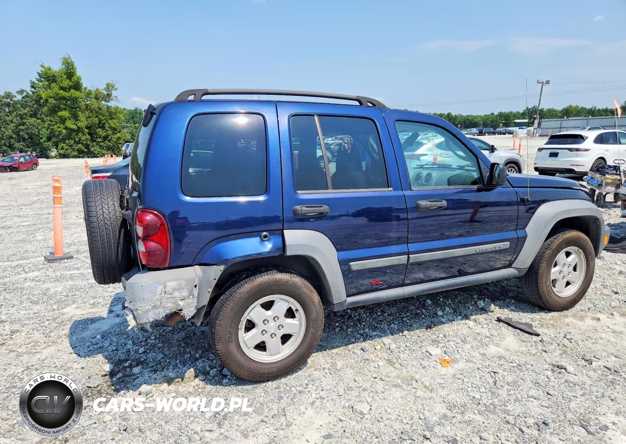 2007 Jeep Liberty Sport VIN:1J4GK48KX7W502442 - 3