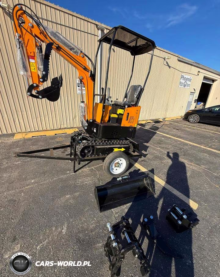 2026 1 Ton Canopy + Hydraulic Thumb + Trailer + Grabber + Ripper + 200Mm Bucket + Large Bucket – zdjęcie 1 z 10