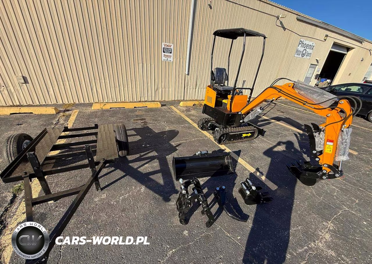 2026 1 Ton Canopy + Hydraulic Thumb + Trailer + Grabber + Ripper + 200Mm Bucket + Large Bucket VIN:38912005 - 5