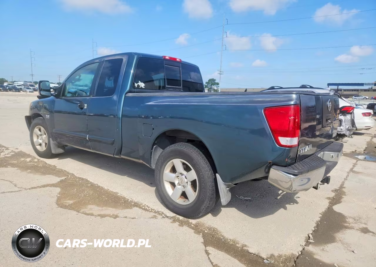 2004 Nissan Titan Xe VIN:1N6AA06A14N592029 - 2