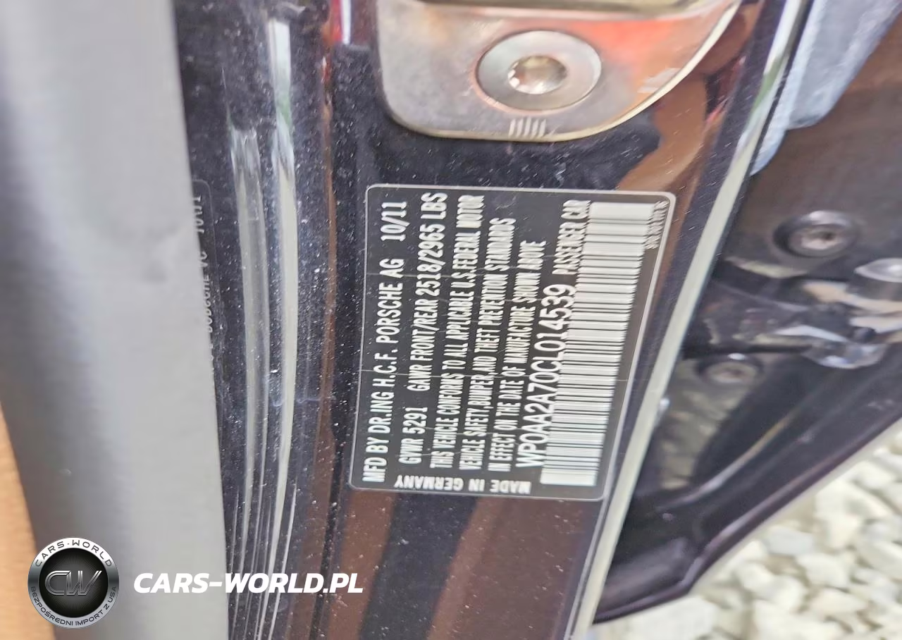 2012 Porsche Panamera 2 VIN:WP0AA2A70CL014539 - 12