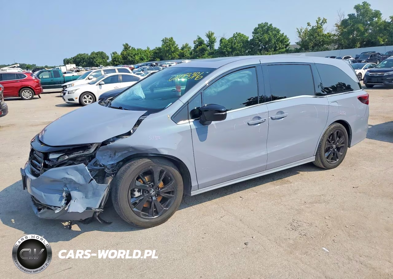 2023 Honda Odyssey Sport-L VIN:5FNRL6H70PB046605 - 1