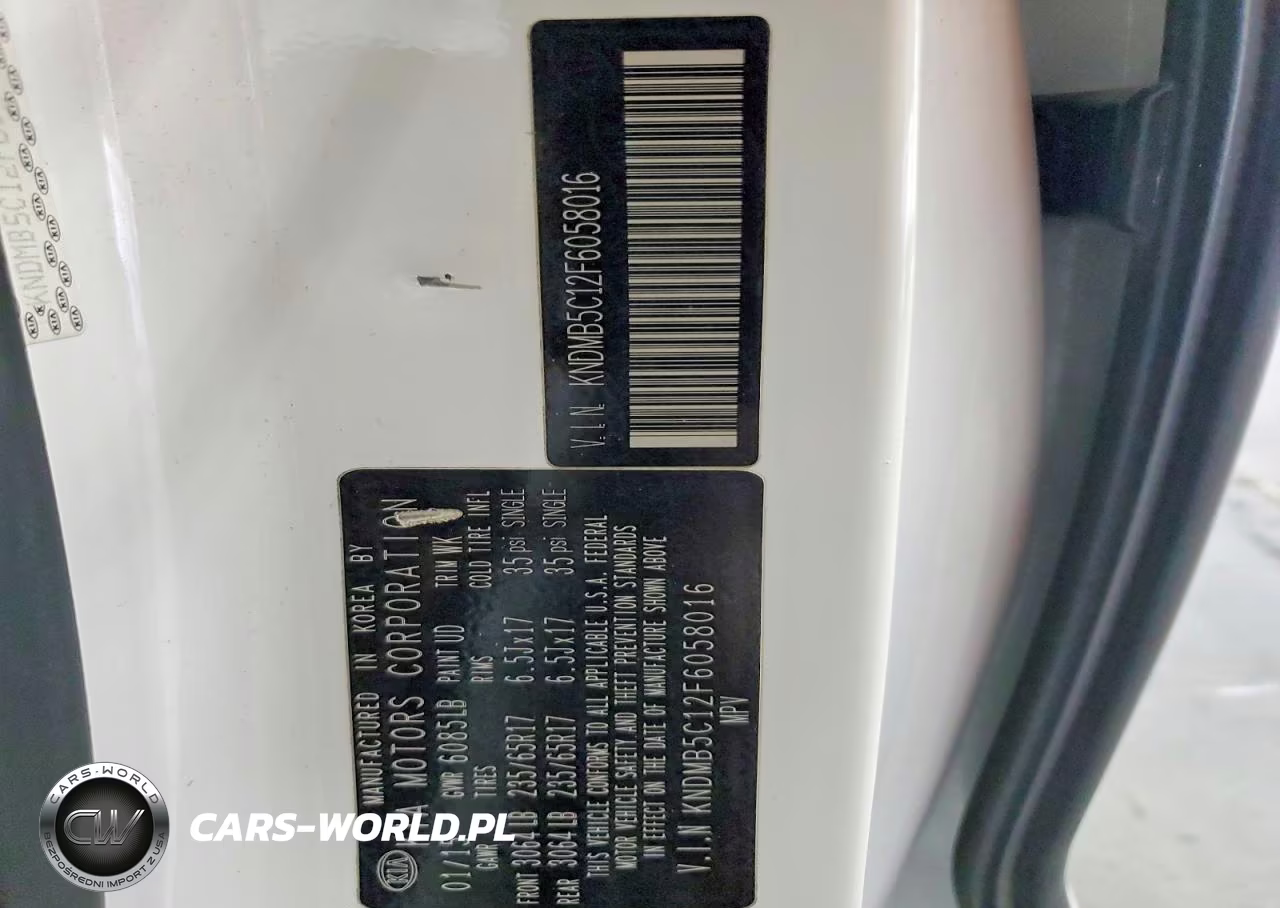 2015 Kia Sedona Lx VIN:KNDMB5C12F6058016 - 13