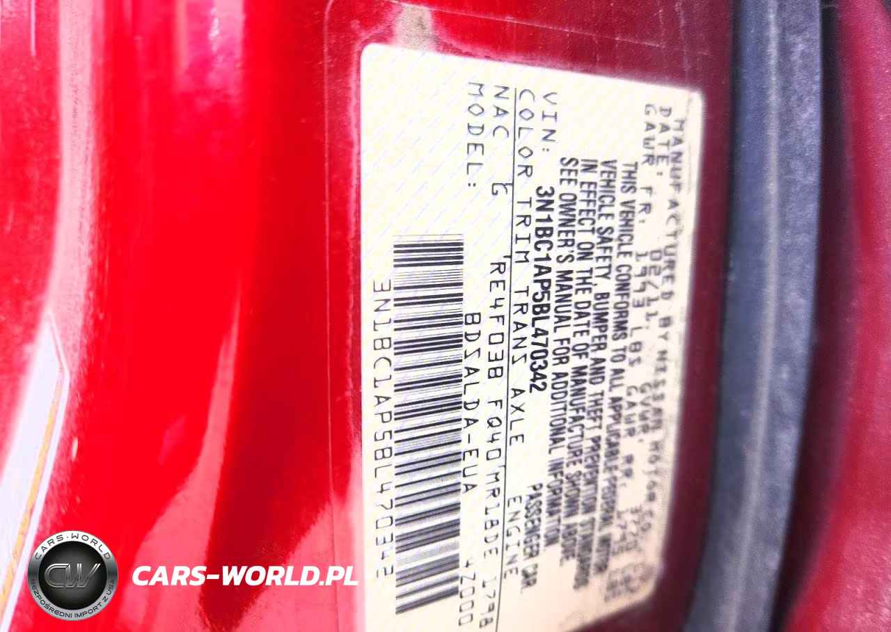 2011 Nissan Versa 1.8 S VIN:3N1BC1AP5BL470342 - 13