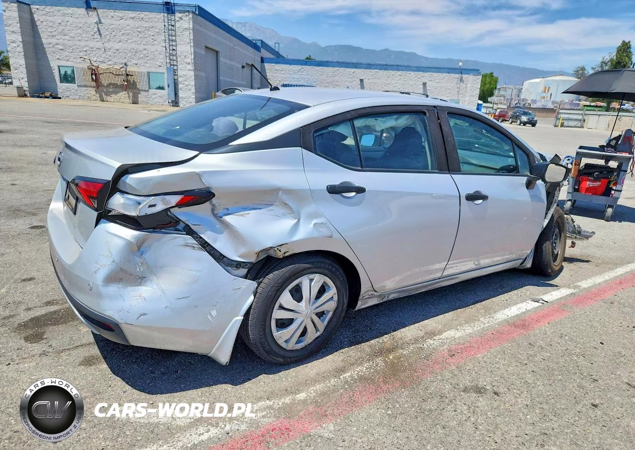 2021 Nissan Versa S VIN:3N1CN8DV1ML815967 - 3