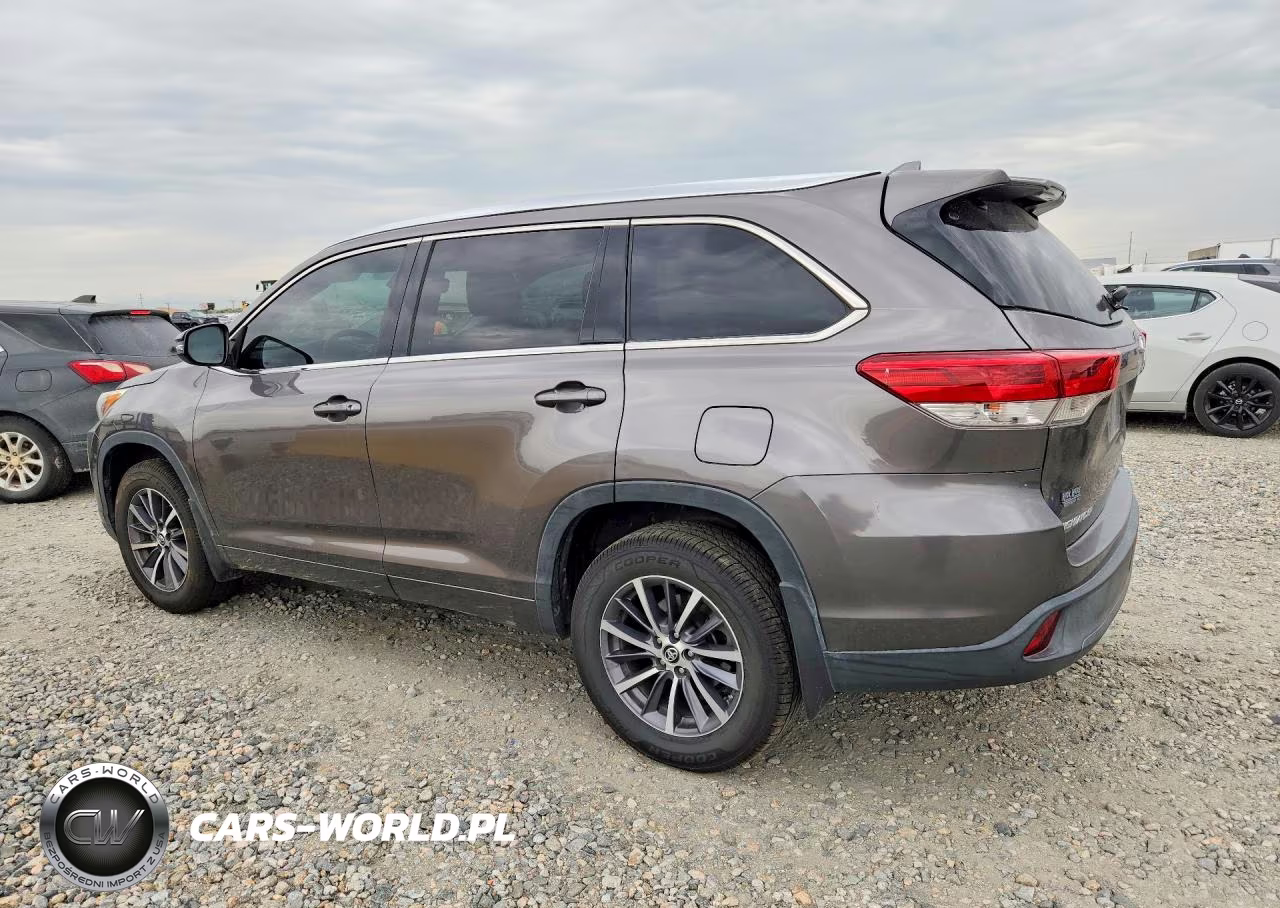 2017 Toyota Highlander Xle VIN:5TDJZRFH3HS432697 - 2