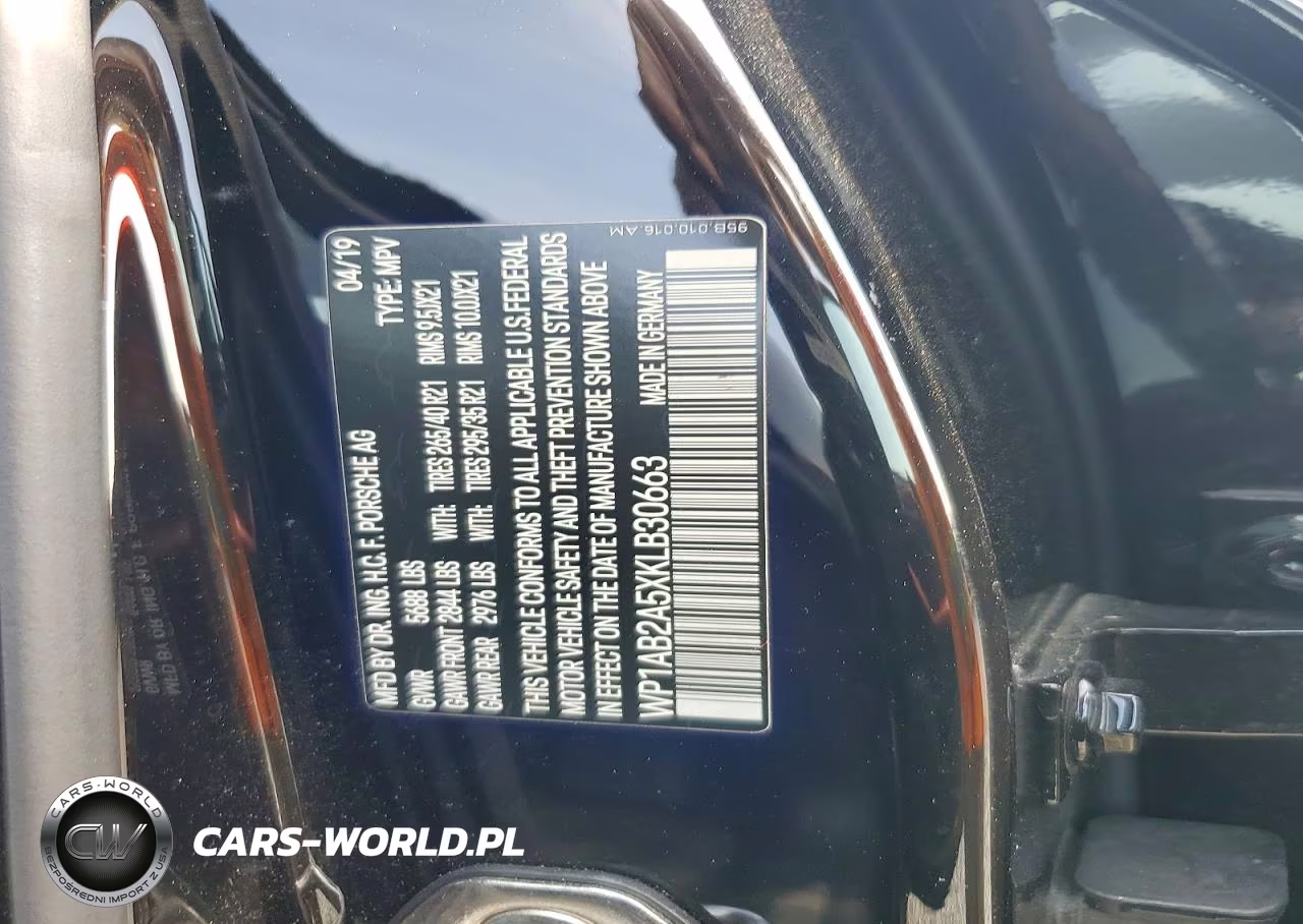 2019 Porsche Macan S VIN:WP1AB2A5XKLB30663 - 13