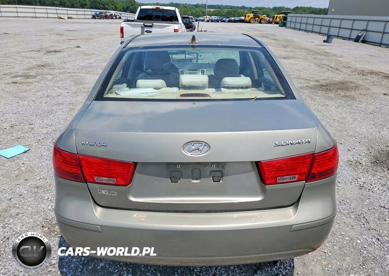 2009 Hyundai Sonata Gls VIN:5NPET46C09H553723 - 6