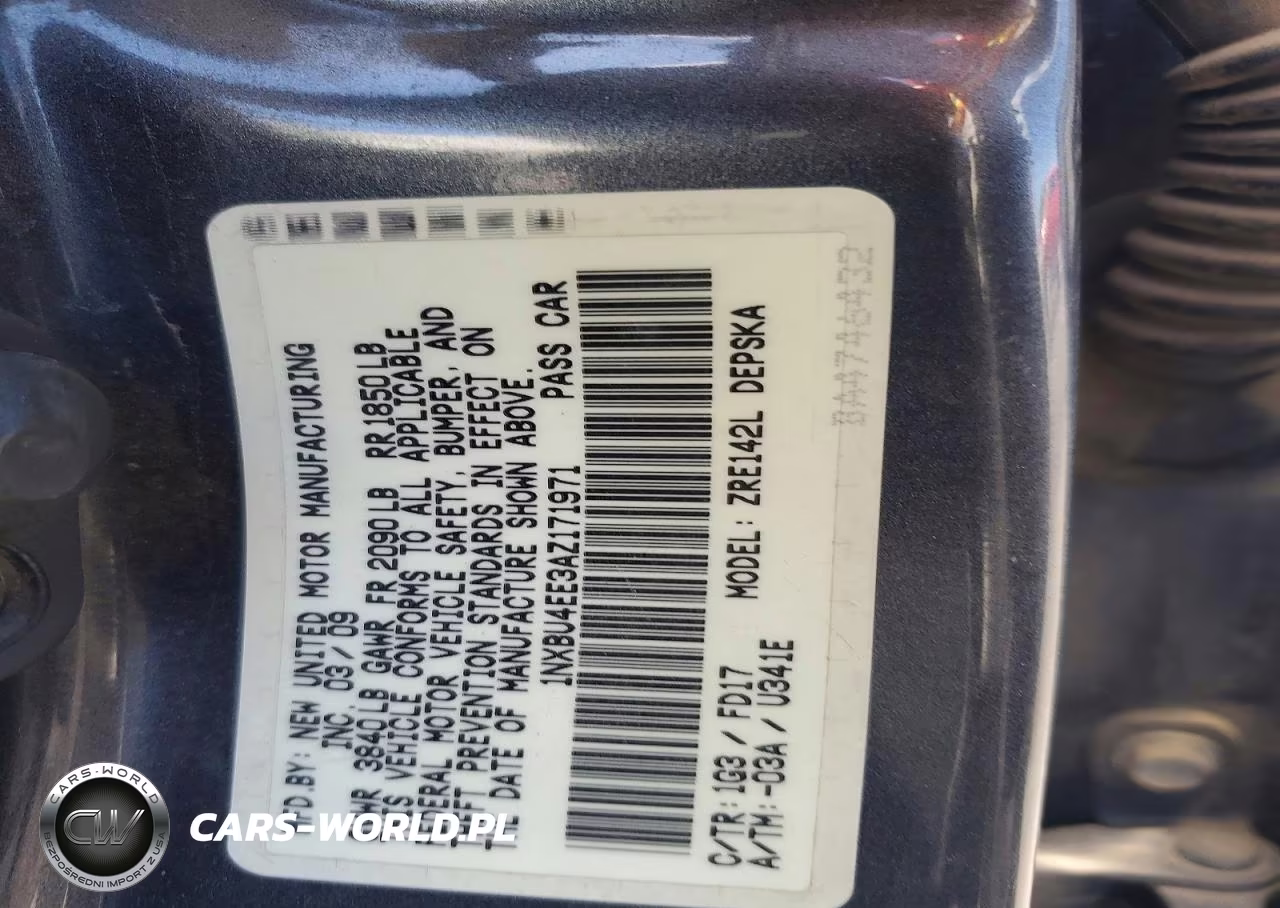 2010 Toyota Corolla S VIN:1NXBU4EE3AZ171971 - 12