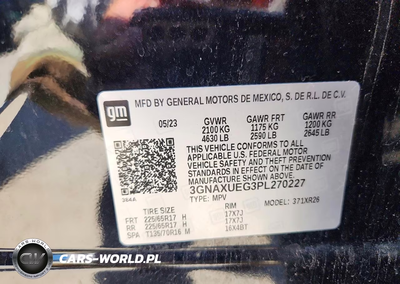 2023 Chevrolet Equinox Lt VIN:3GNAXUEG3PL270227 - 13