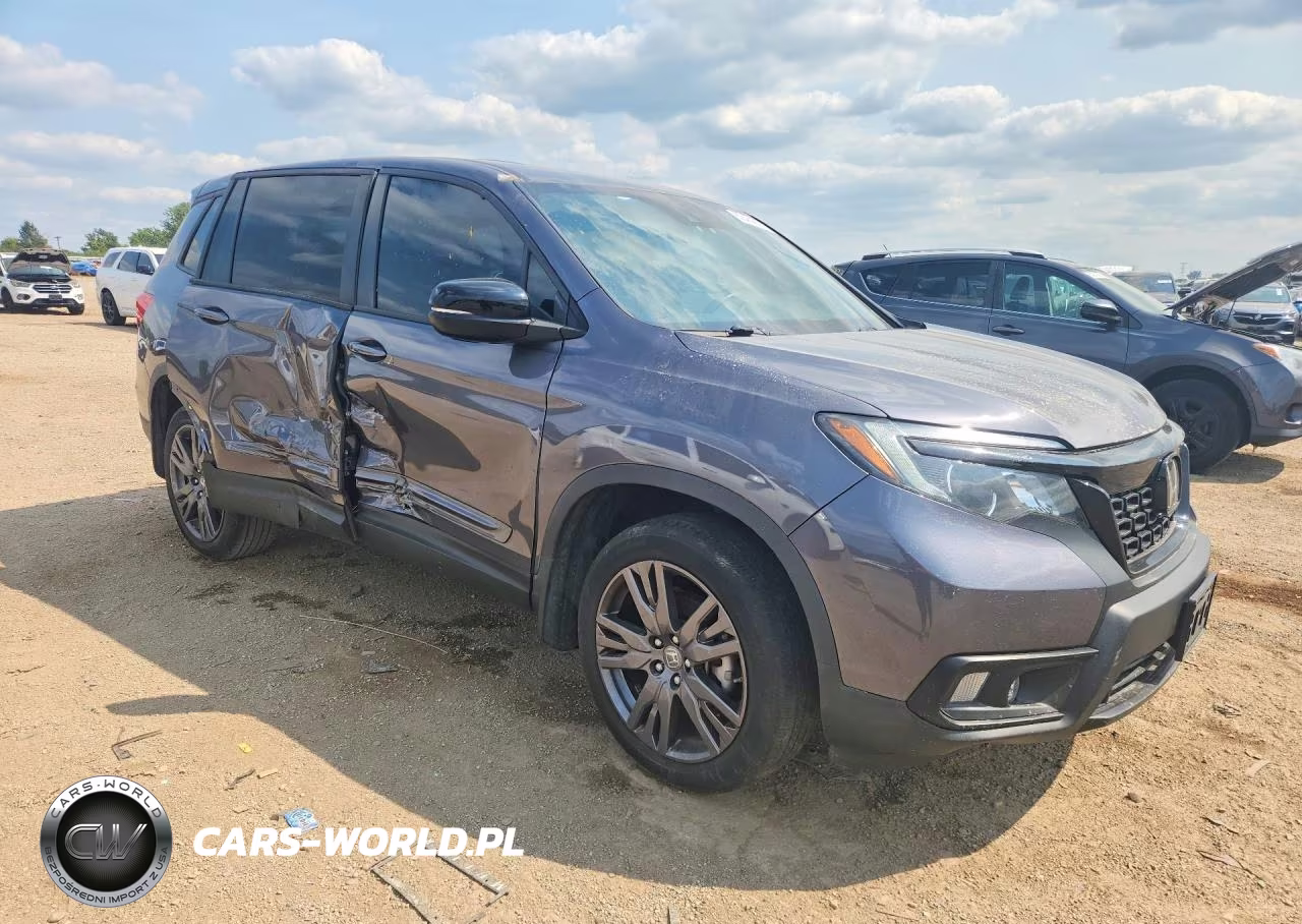 2021 Honda Passport Awd Ex-L VIN:5FNYF8H55MB038394 - 4