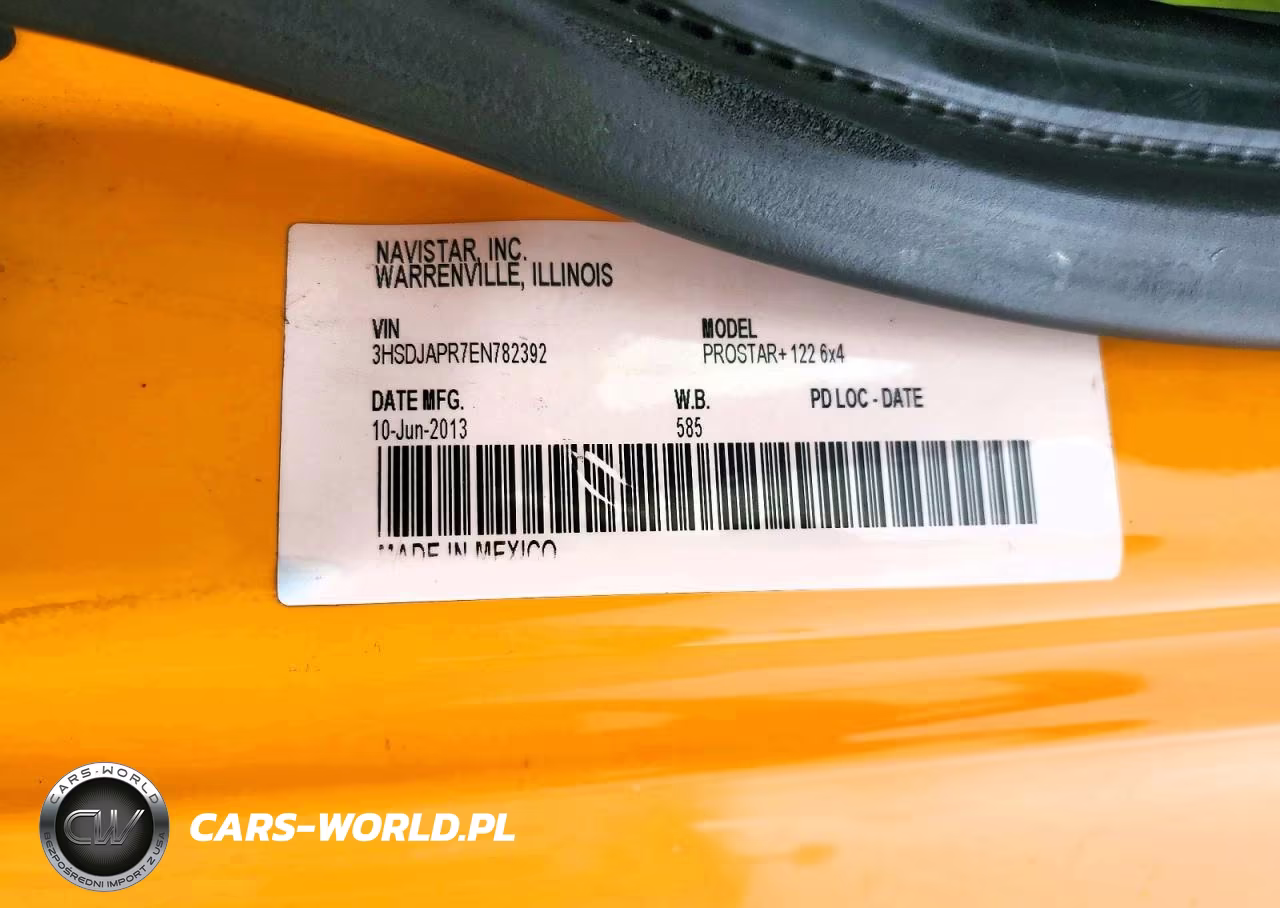 2014 International Prostar VIN:3HSDJAPR7EN782392 - 12