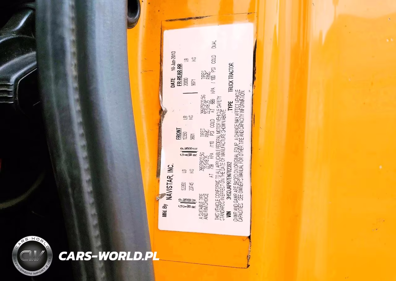 2014 International Prostar VIN:3HSDJAPR7EN782392 - 13