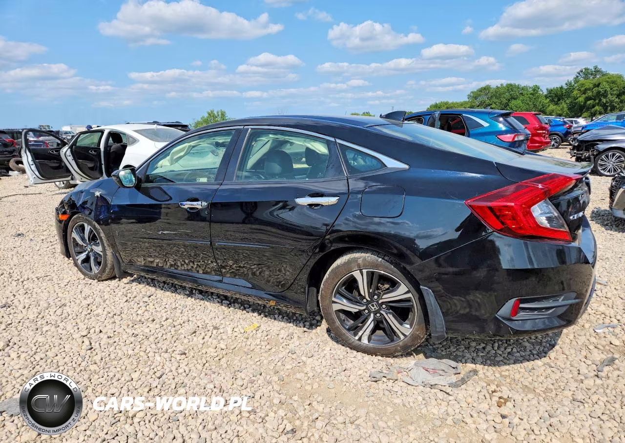 2018 Honda Civic Touring VIN:JHMFC1F9XJX034046 - 2