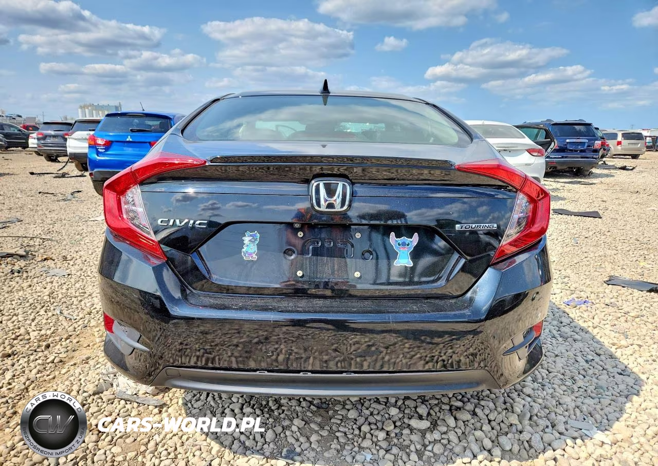 2018 Honda Civic Touring VIN:JHMFC1F9XJX034046 - 6