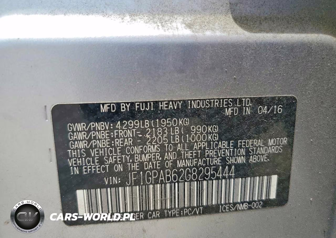 2016 Subaru Impreza Premium VIN:JF1GPAB62G8295444 - 14