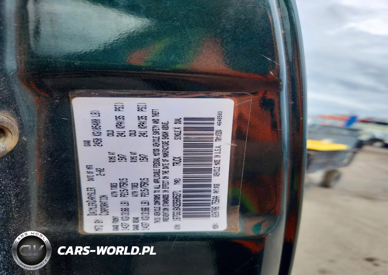 2002 Dodge Dakota Base VIN:1B7GG16X32S605271 - 12