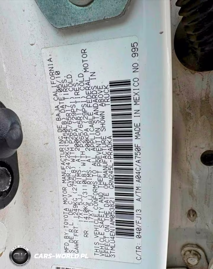 2010 Toyota Tacoma V6 VIN:3TMLU4EN1AM053821 - 10