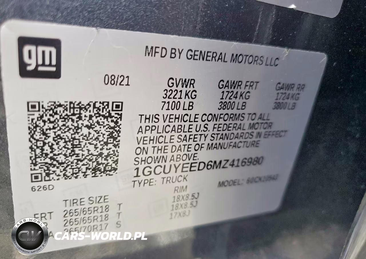 2021 Chevrolet Silverado K1500 Rst VIN:1GCUYEED6MZ416980 - 12