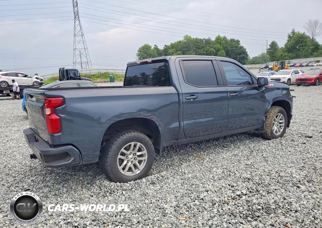 2021 Chevrolet Silverado K1500 Rst VIN:1GCUYEED6MZ416980 - 3