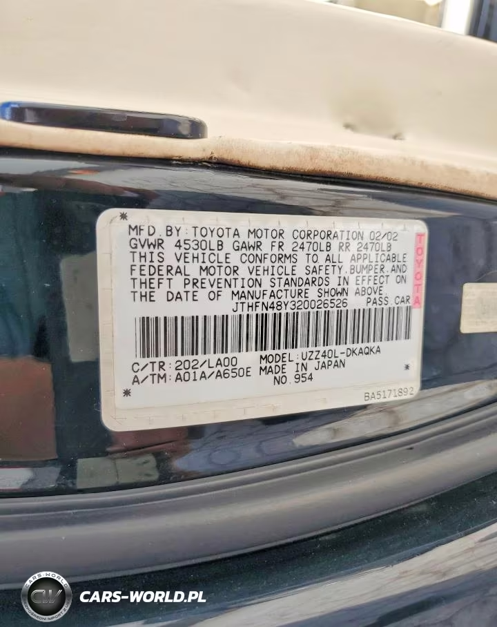 2002 Lexus Sc 430 VIN:JTHFN48Y320026526 - 12