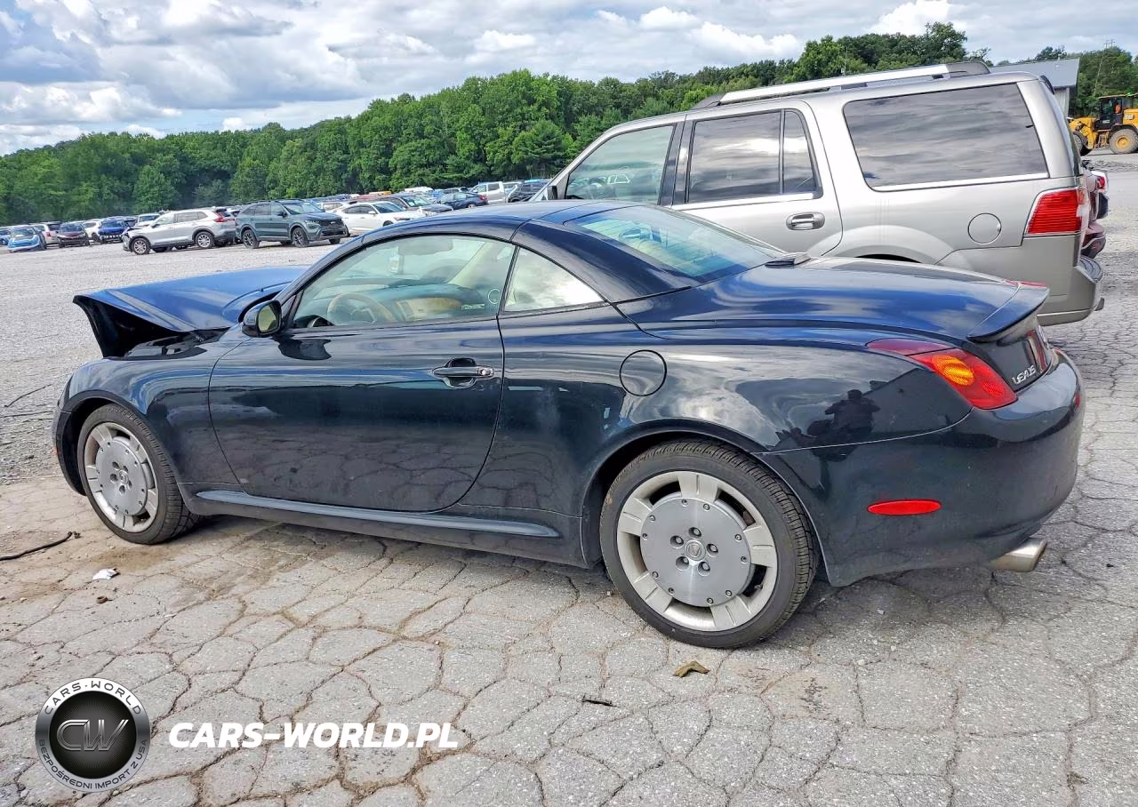 2002 Lexus Sc 430 VIN:JTHFN48Y320026526 - 2