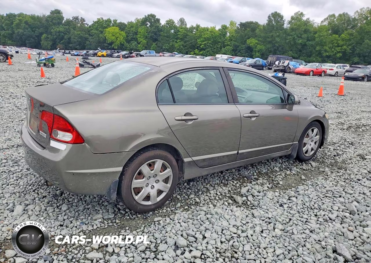 2008 Honda Civic Lx VIN:2HGFA16588H302807 - 3