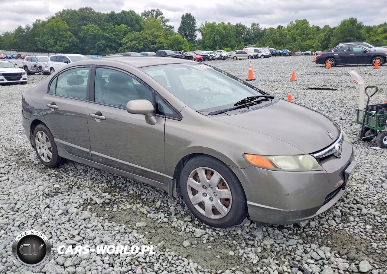 2008 Honda Civic Lx VIN:2HGFA16588H302807 - 4