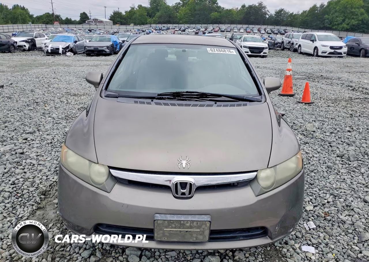 2008 Honda Civic Lx VIN:2HGFA16588H302807 - 5