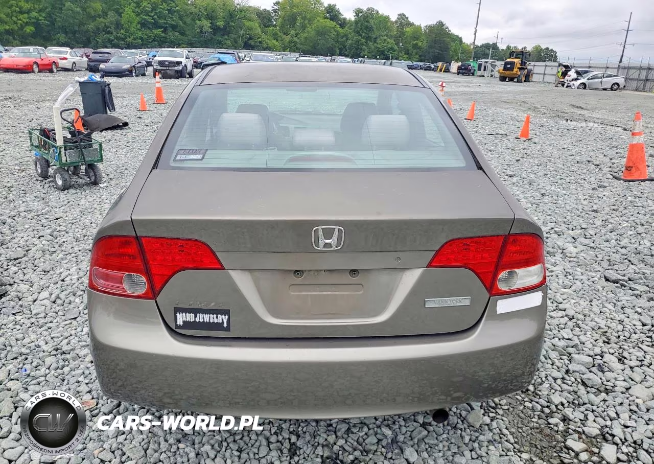2008 Honda Civic Lx VIN:2HGFA16588H302807 - 6