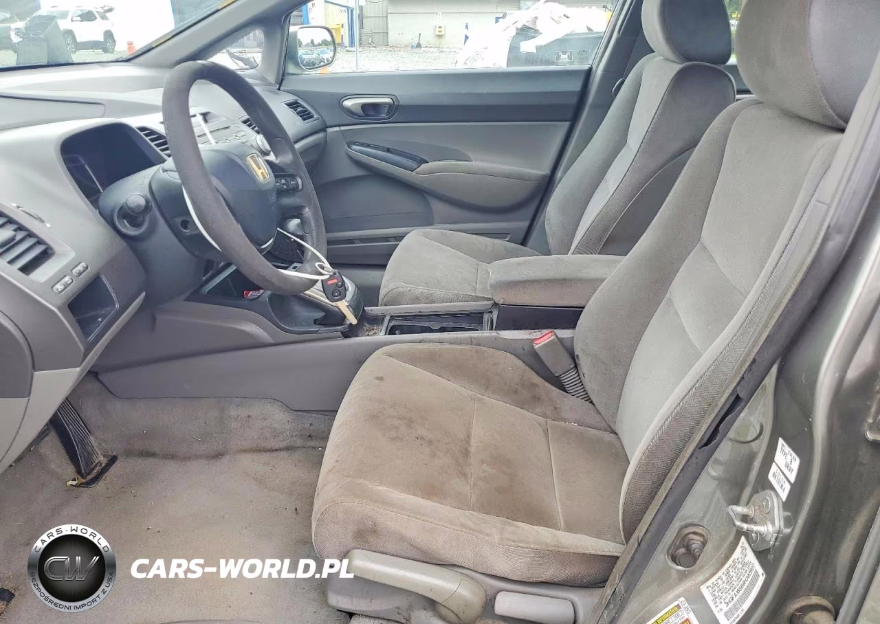 2008 Honda Civic Lx VIN:2HGFA16588H302807 - 7