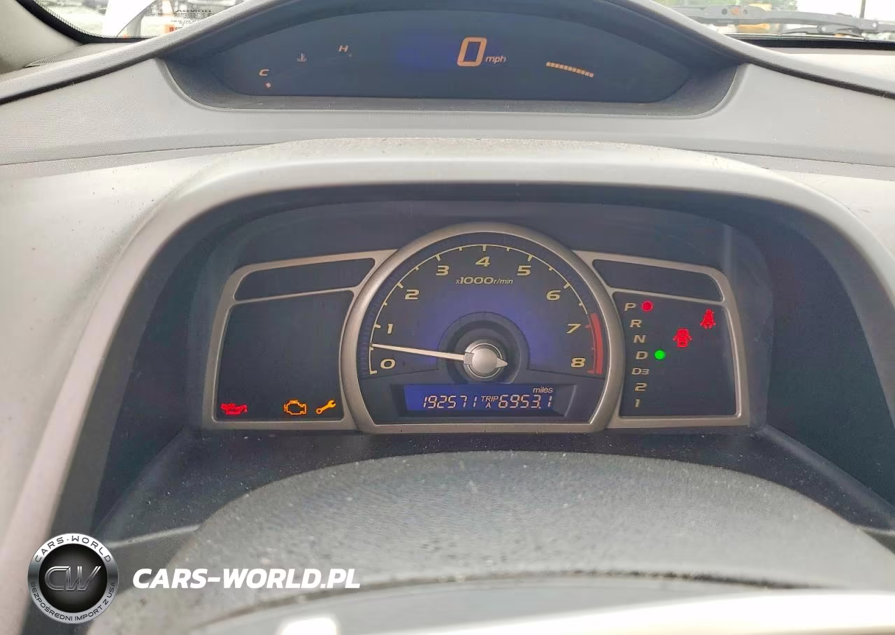 2008 Honda Civic Lx VIN:2HGFA16588H302807 - 9