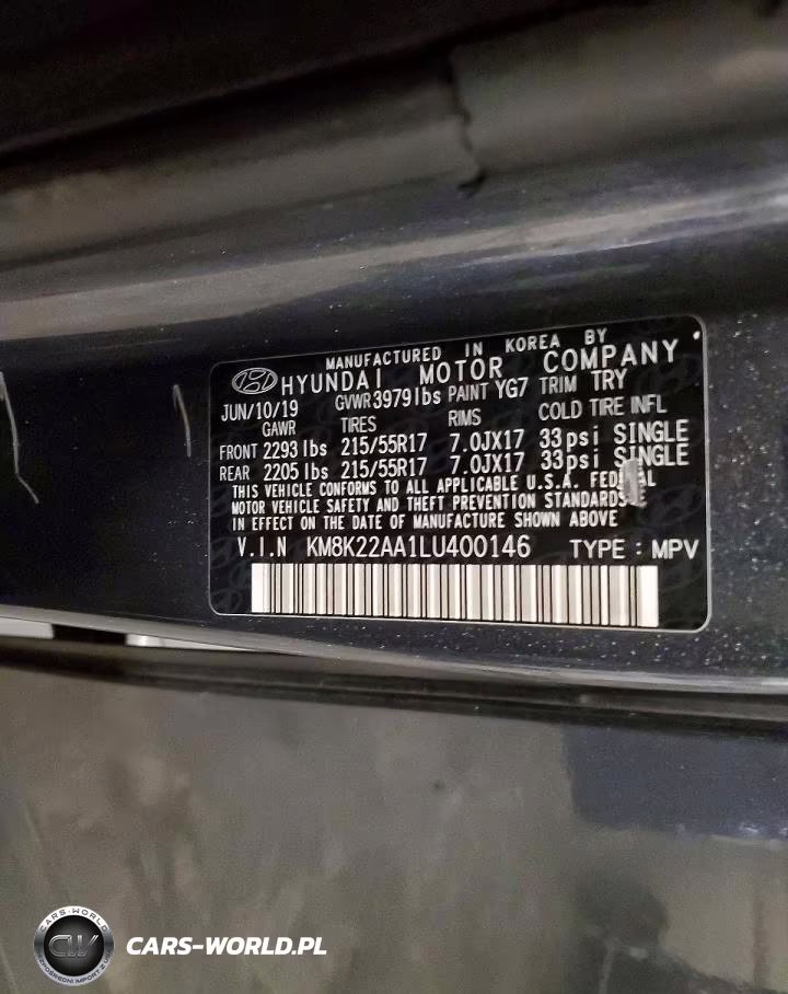 2020 Hyundai Kona Sel VIN:KM8K22AA1LU400146 - 13