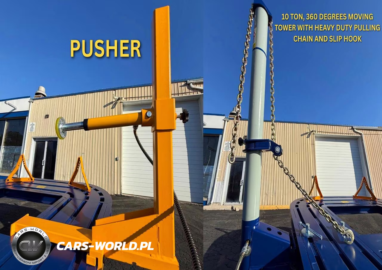 2026 Drive On Tilt Bed Frame Machine + Pusher VIN:38912188 - 6