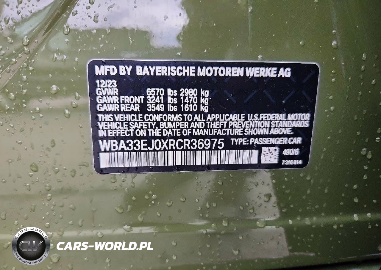 2024 BMW 760 Xi VIN:WBA33EJ0XRCR36975 - 12