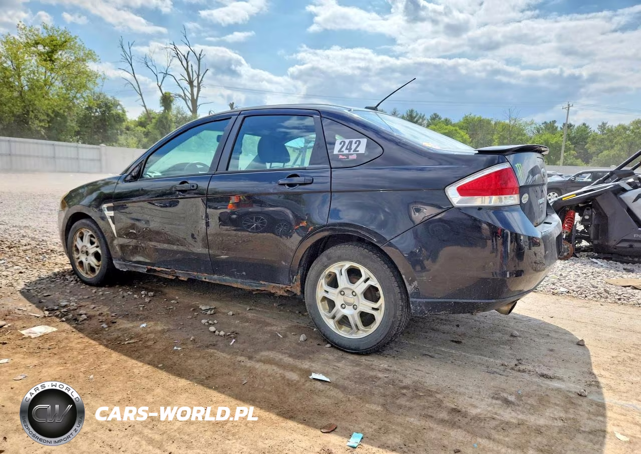 2008 Ford Focus Se VIN:1FAHP35N38W217951 - 2