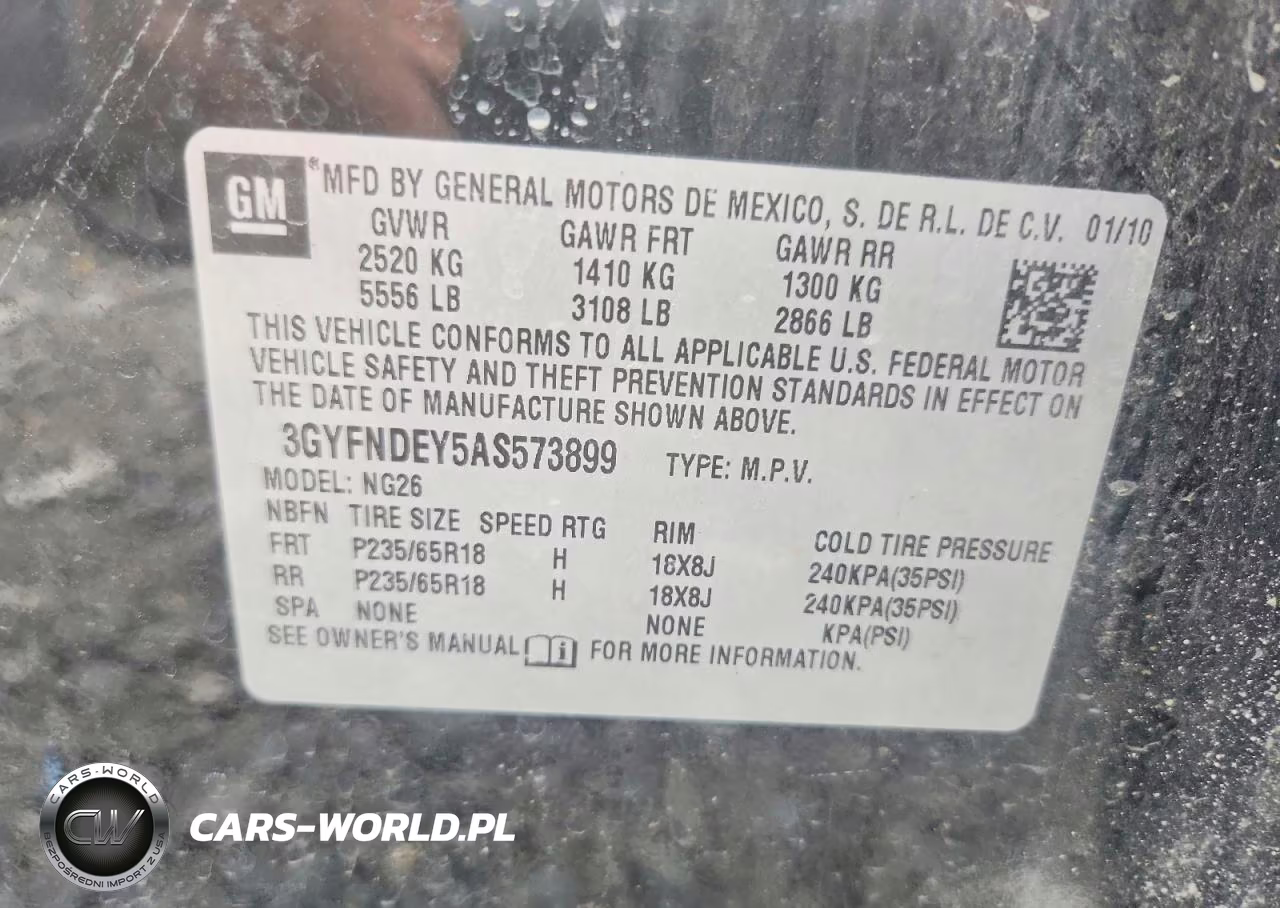 2010 Cadillac Srx Luxury Collection VIN:3GYFNDEY5AS573899 - 14