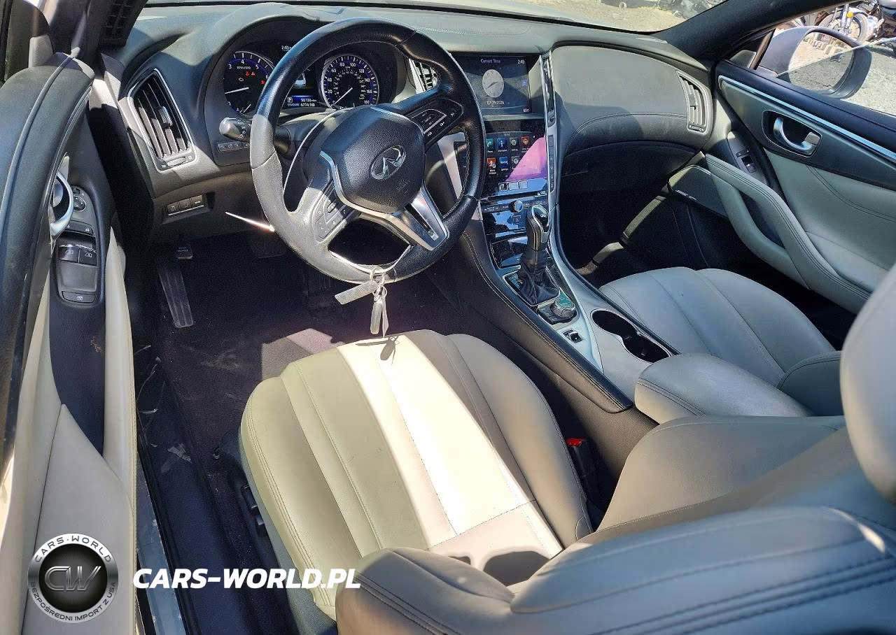2017 Infiniti Q60 2.0T Premium VIN:JN1CV7EL4HM320973 - 8