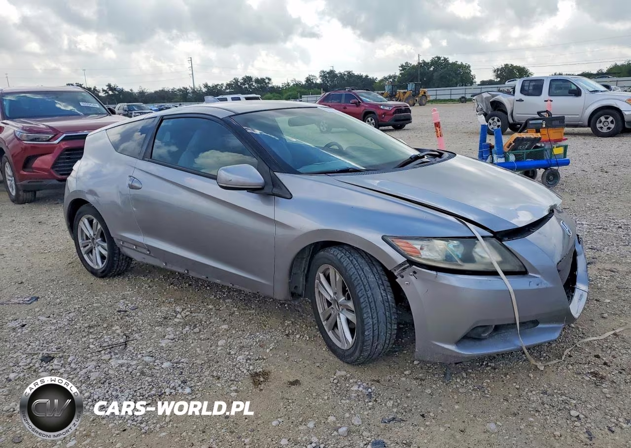 2011 Honda Cr-Z Ex VIN:JHMZF1D65BS001712 - 4