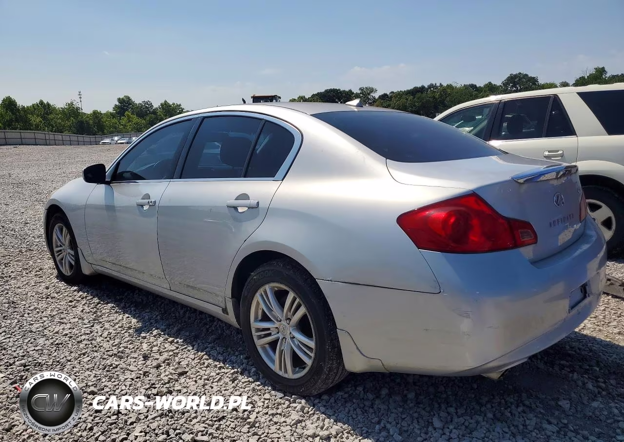 2011 Infiniti G25 Sedan X VIN:JN1DV6AR3BM653648 - 2