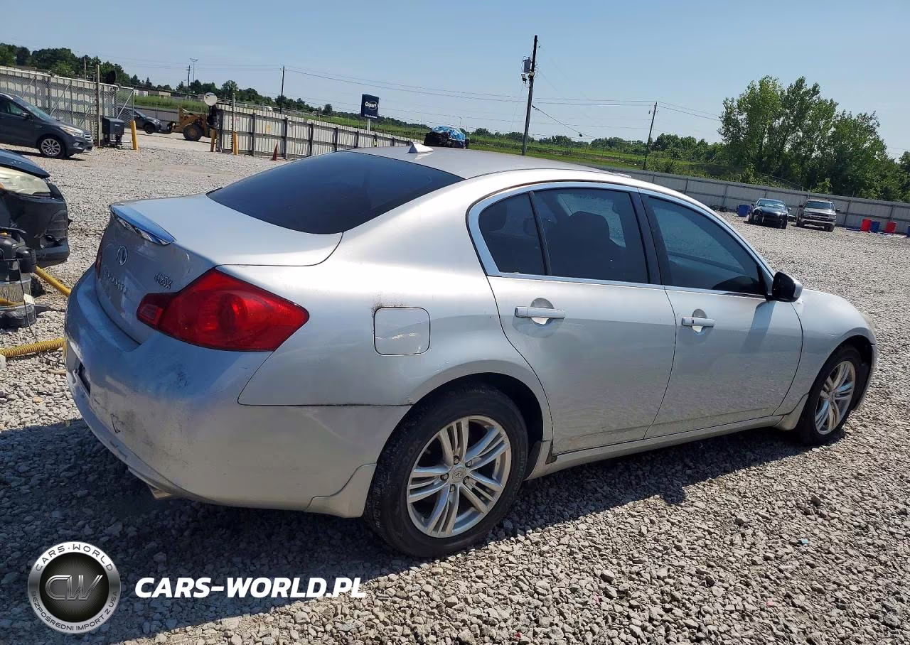2011 Infiniti G25 Sedan X VIN:JN1DV6AR3BM653648 - 3