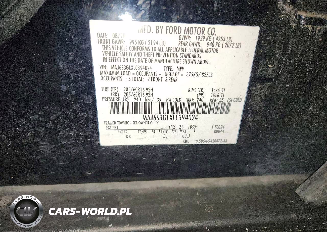 2020 Ford Ecosport Se VIN:MAJ6S3GLXLC394024 - 13