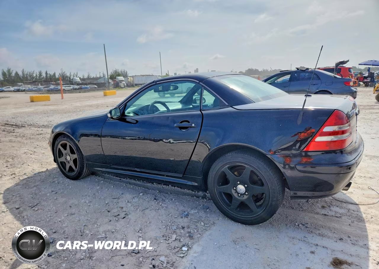 2001 Mercedes-Benz Slk 320 VIN:WDBKK65F21F172126 - 2
